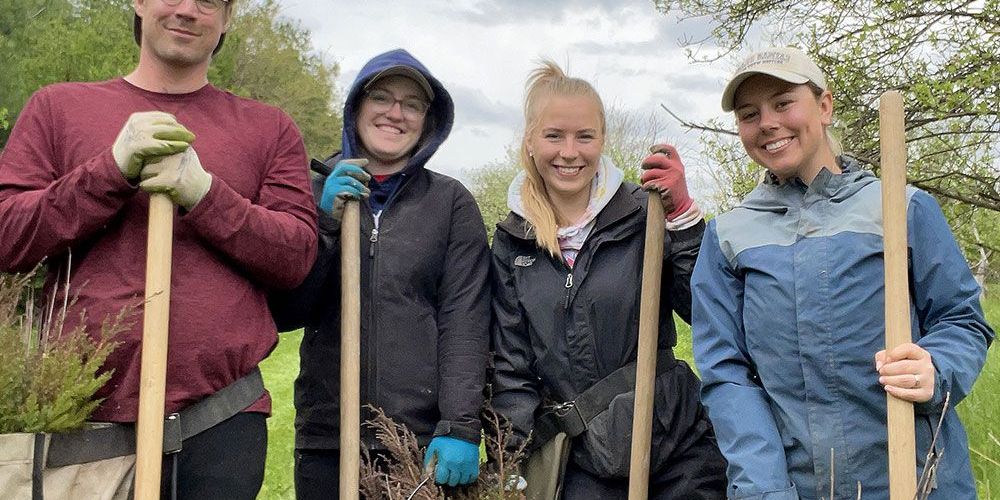 A file photo of tree planting crew.